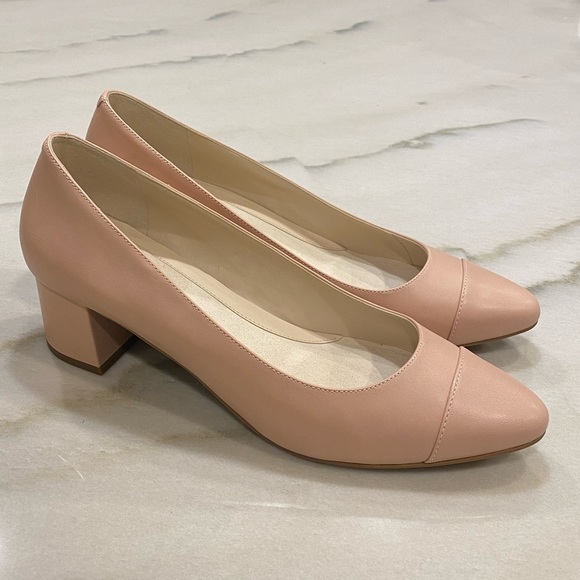 Cole Haan Shoes - Cole Haan Pumps Size 9 Pink Leather Waterproof